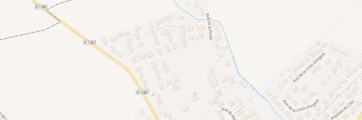 Plan du 13 Rue des Saussis à Collonges-et-Premières