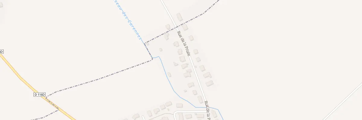 Plan du 21 Rue de la Priale à Collonges-et-Premières