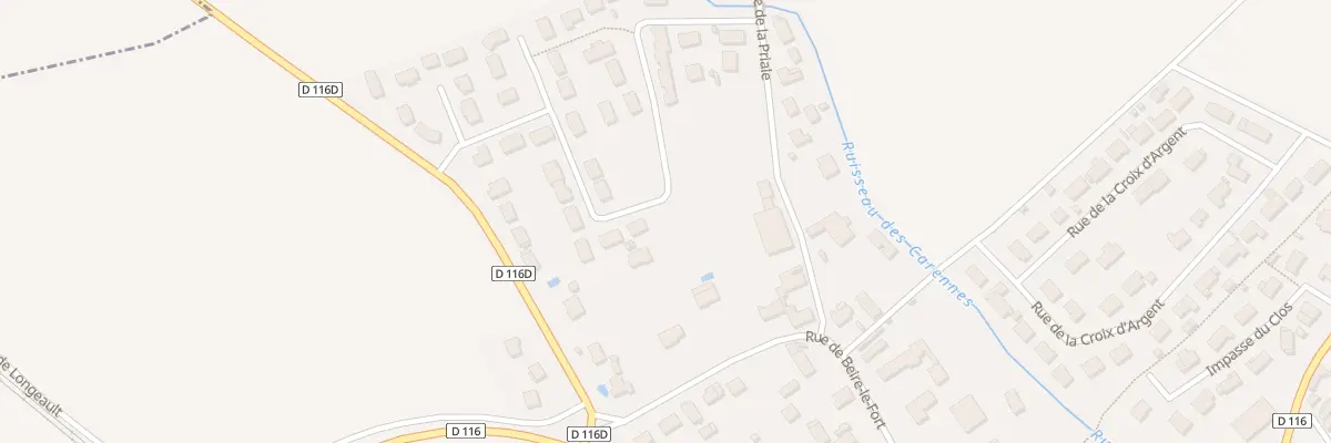Plan du 20 Rue des Saussis à Collonges-et-Premières