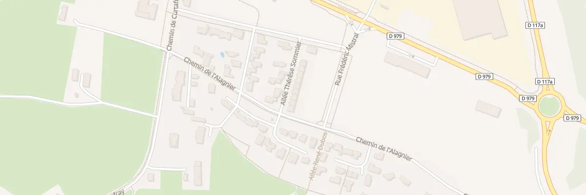 Plan du 30 All Thérèse Sommier à Bourg-en-Bresse