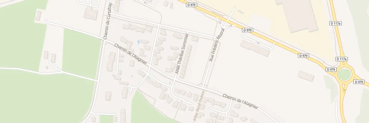 Plan du 52 All Thérèse Sommier à Bourg-en-Bresse