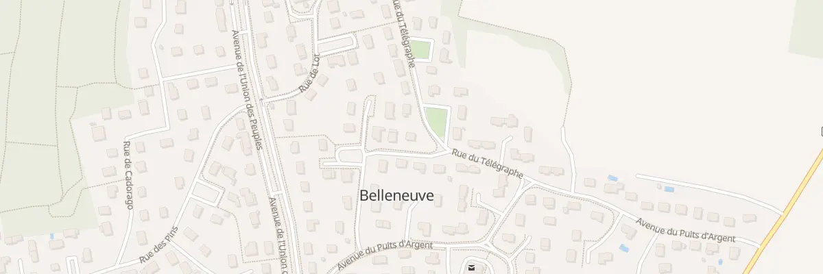 Plan du 15 Rue des Charmilles à Belleneuve
