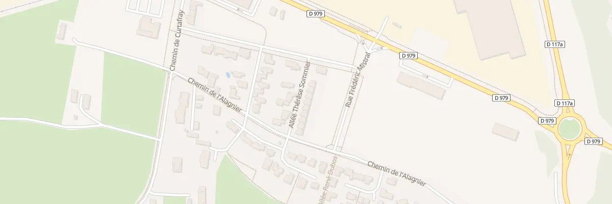 Plan du 60 All Thérèse Sommier à Bourg-en-Bresse