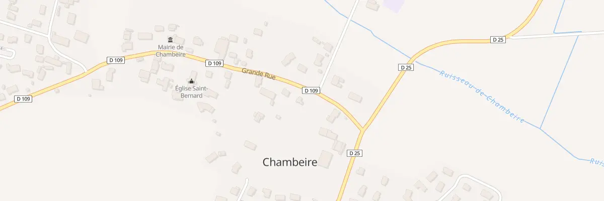 Plan du 4B Gr Grande Rue à Chambeire