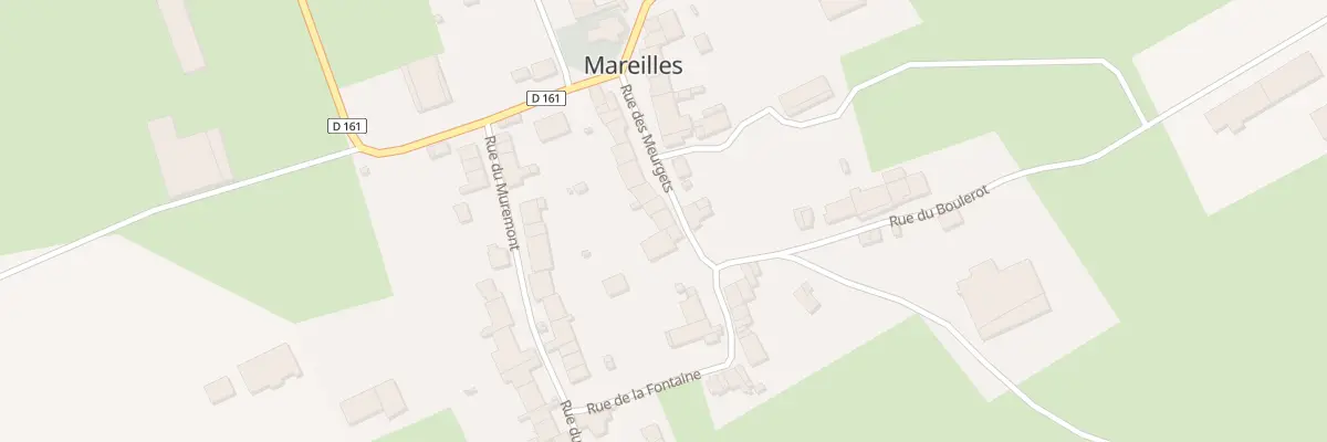 Plan du 16 Rue des Meurgets à Mareilles
