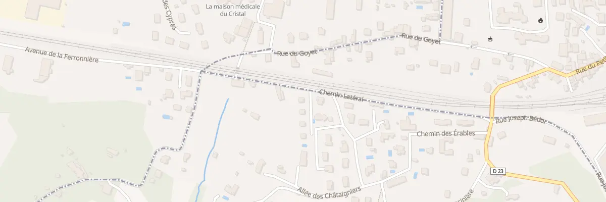 Plan du 303 Che Lateral à Maubec