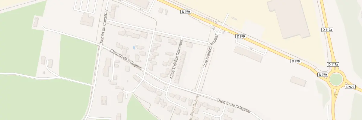 Plan du 70 All Thérèse Sommier à Bourg-en-Bresse