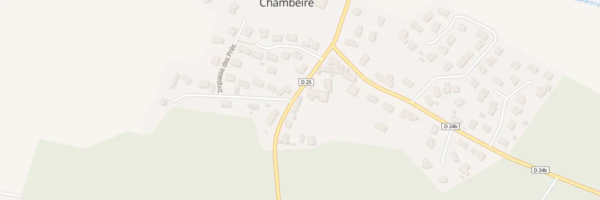 Plan du 8 Rue de Genlis à Chambeire