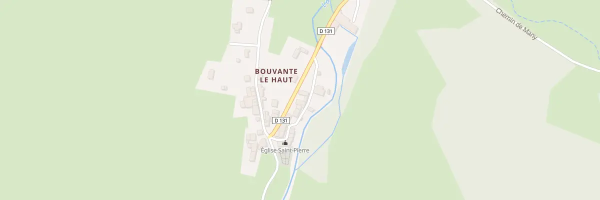 Plan du 50 Rte du Village à Bouvante