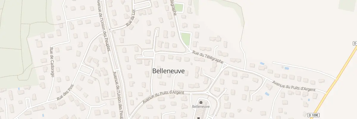 Plan du 8 Rue des Charmilles à Belleneuve