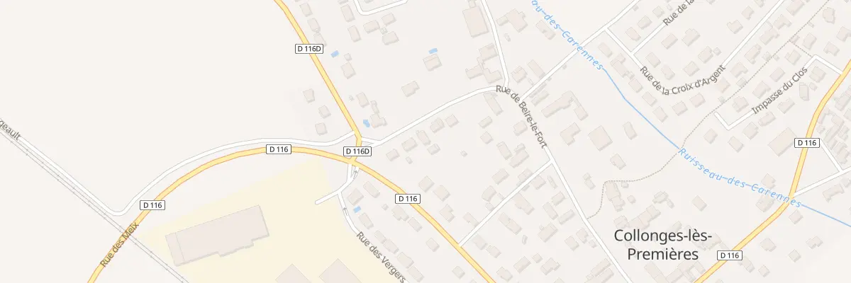 Plan du 31 Rue de Beire-le-fort à Collonges-et-Premières