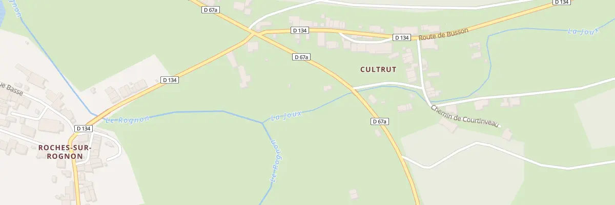 Plan du 8 Rte de Rimaucourt à Roches-Bettaincourt