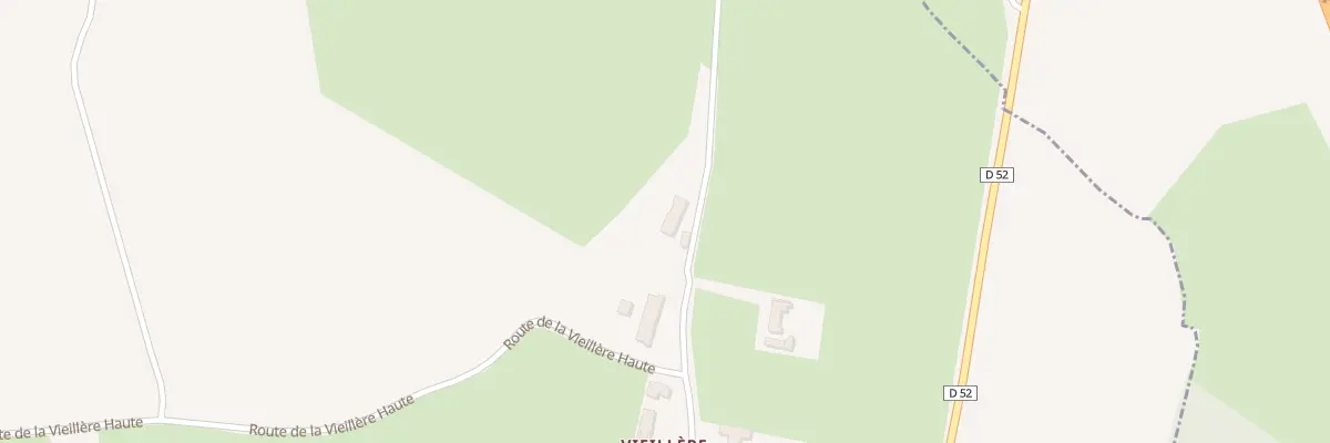 Plan du 364 Rte de la Vieillere Haute à Beaupont