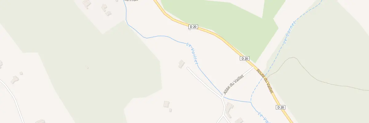 Plan du 110 All du Vaillet à Saint-Appolinard