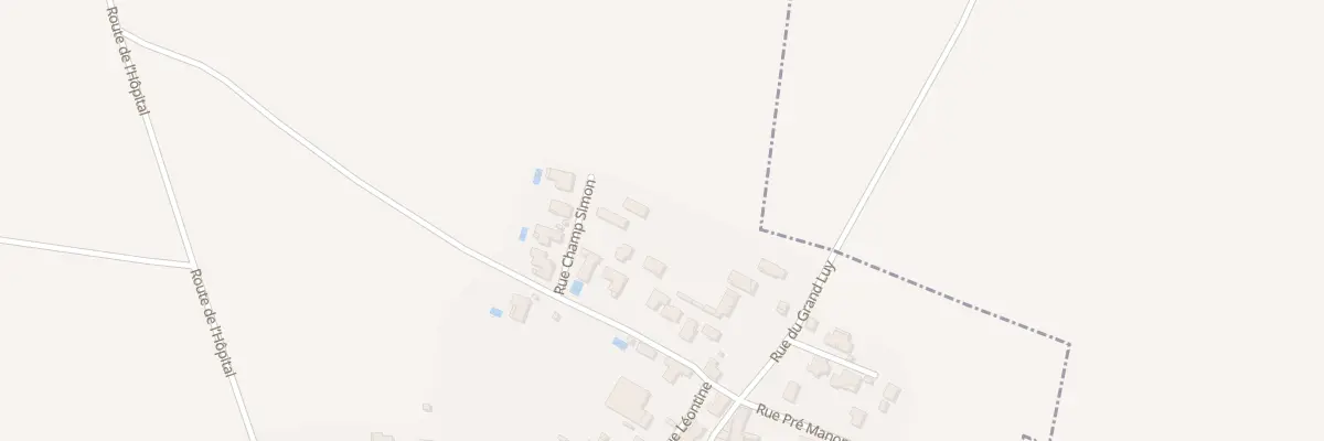 Plan du 84 Rue Champ Simon à Chazey-sur-Ain