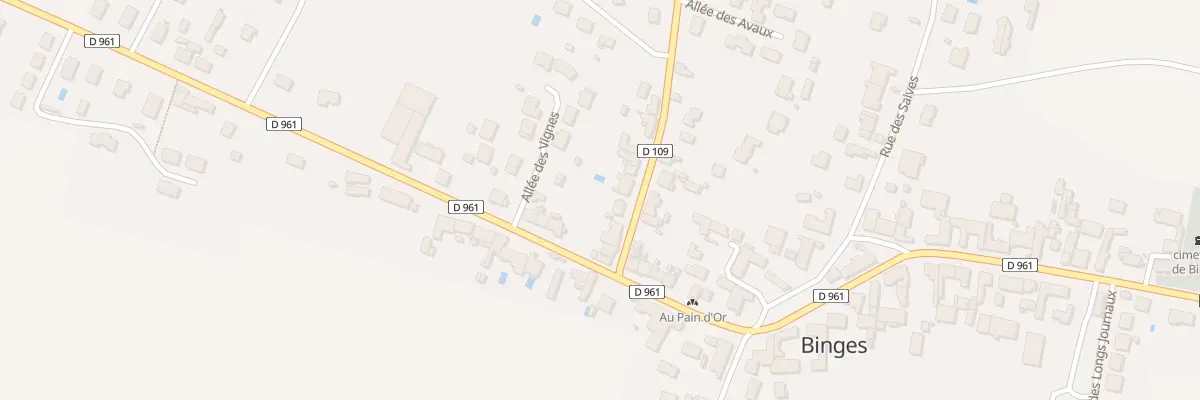 Plan du 5 Rue de Belleneuve à Binges