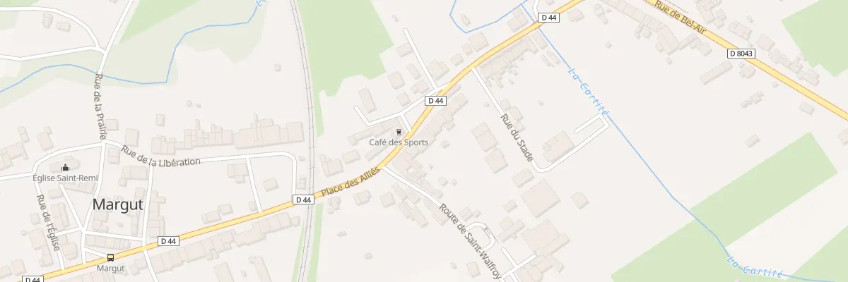 Plan du 39 Rue de la Poste à Margut