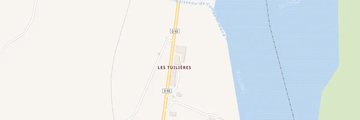 Plan du 5055 Le Gap à Vercheny