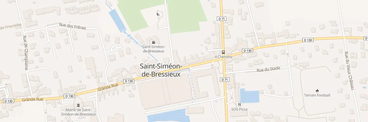 Plan du 108 Gr Grande Rue à Saint-Siméon-de-Bressieux