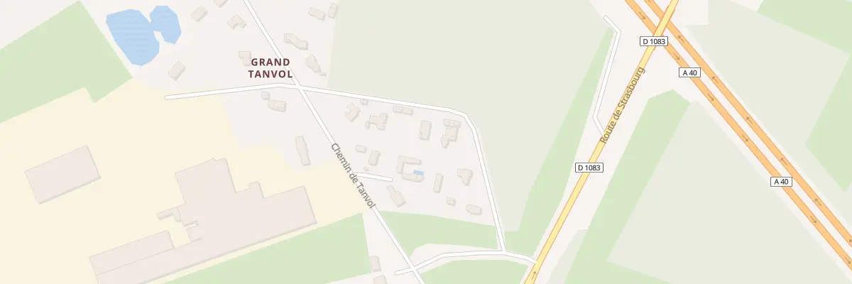 Plan du 2833C Che de Tanvol à Viriat