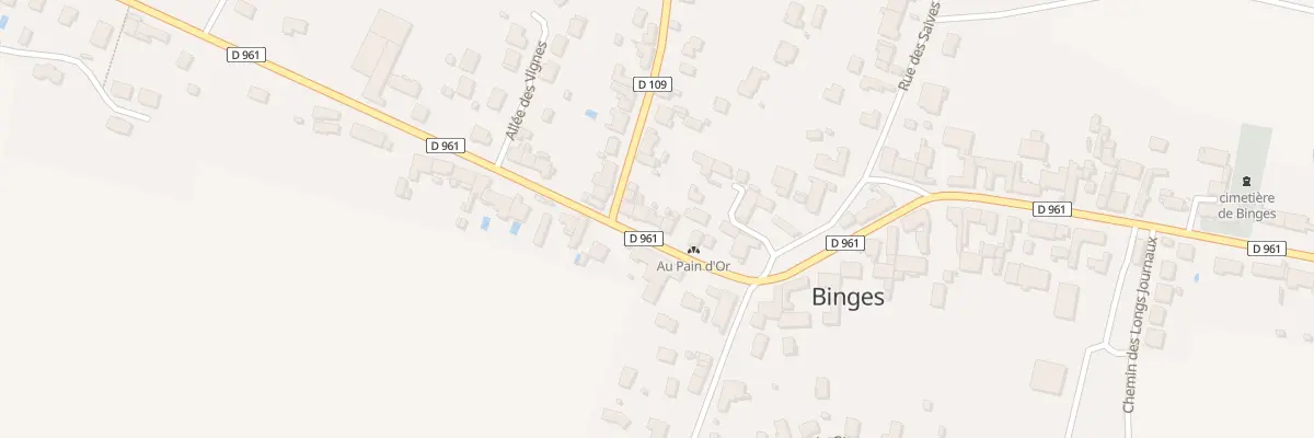 Plan du 6 Rue du Vieux Dijon à Binges
