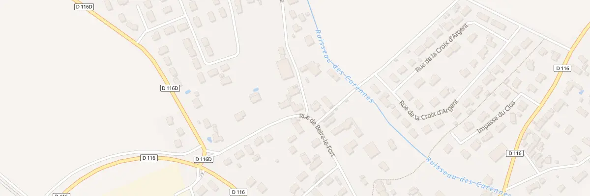 Plan du 1 Rue de la Priale à Collonges-et-Premières