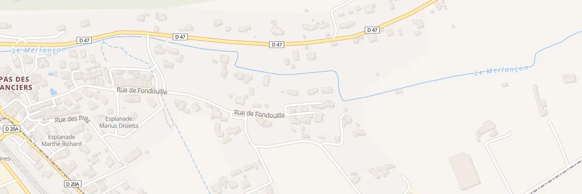 Plan du 507 Rue de Fondouille à Saint-Victoret