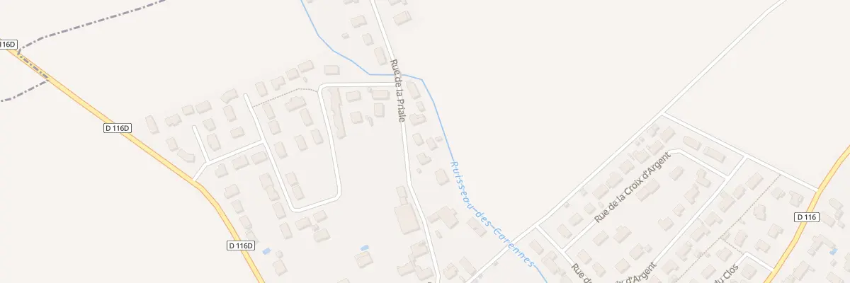 Plan du 6A Rue de la Priale à Collonges-et-Premières