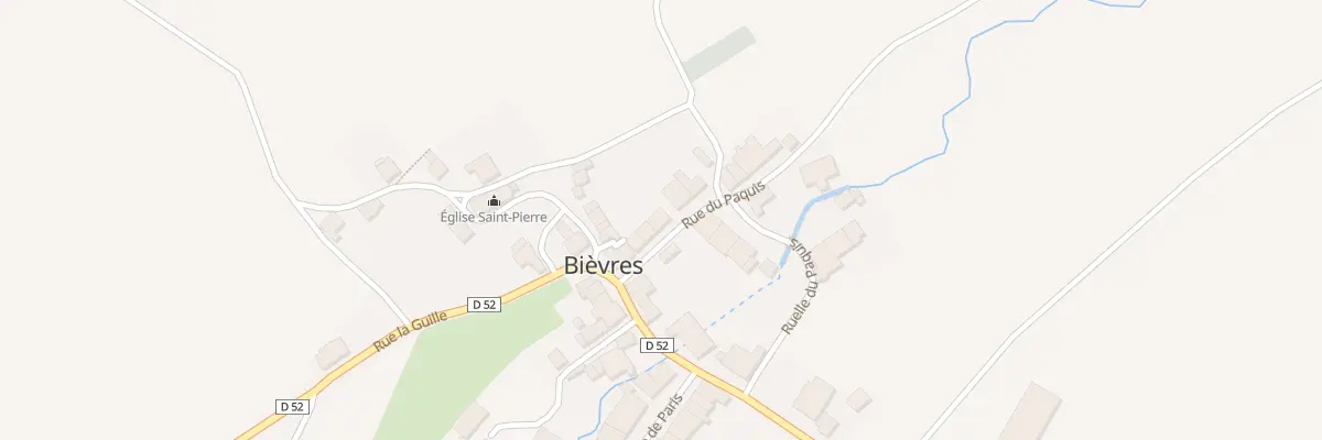 Plan du 5 Rue du Paquis à Bièvres