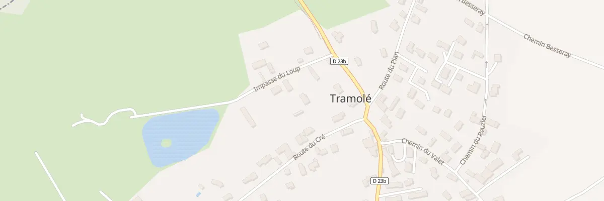 Plan du 71 Imp du Loup à Tramolé