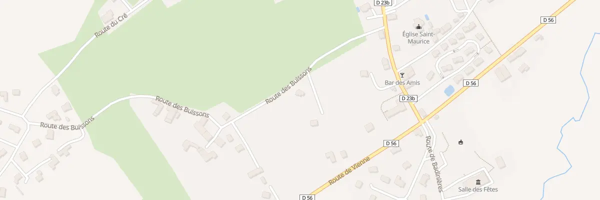 Plan du 162 Rte des Buissons à Tramolé