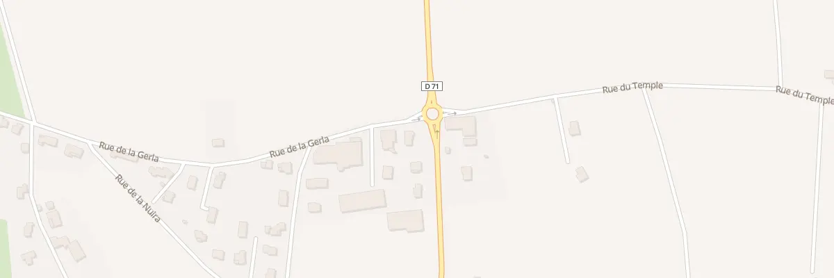 Plan du 13 Rue de la Gerla à Saint-Siméon-de-Bressieux
