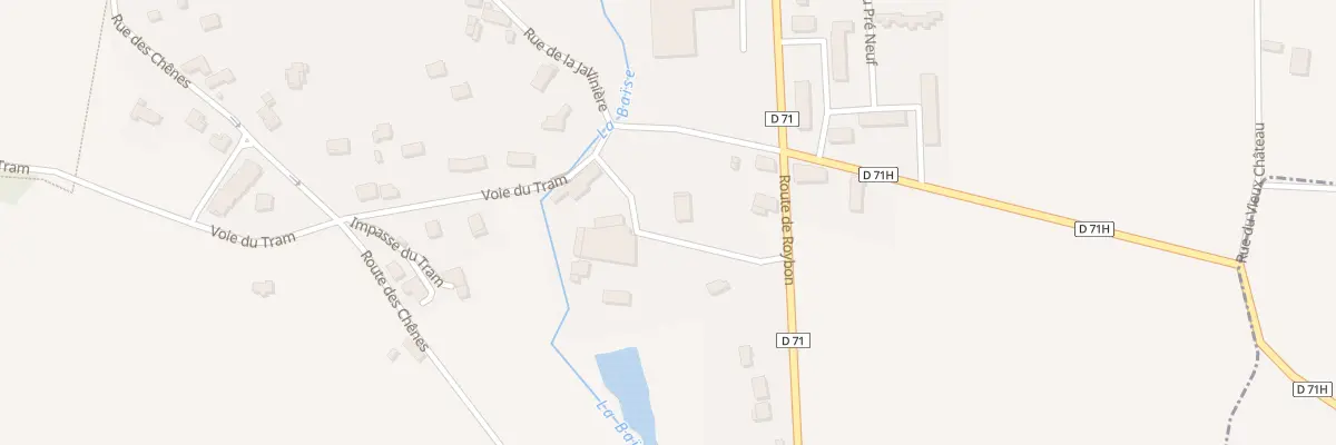 Plan du 492 Rte de Roybon à Saint-Siméon-de-Bressieux