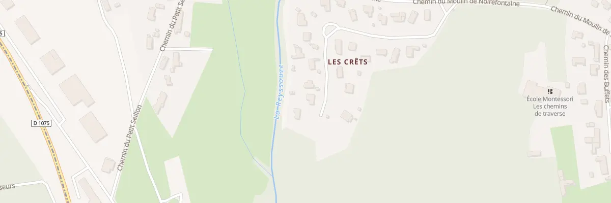 Plan du 5284 Bois des Crets à Montagnat