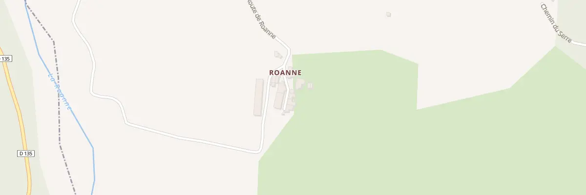 Plan du 629 Rte de Roanne à Aurel