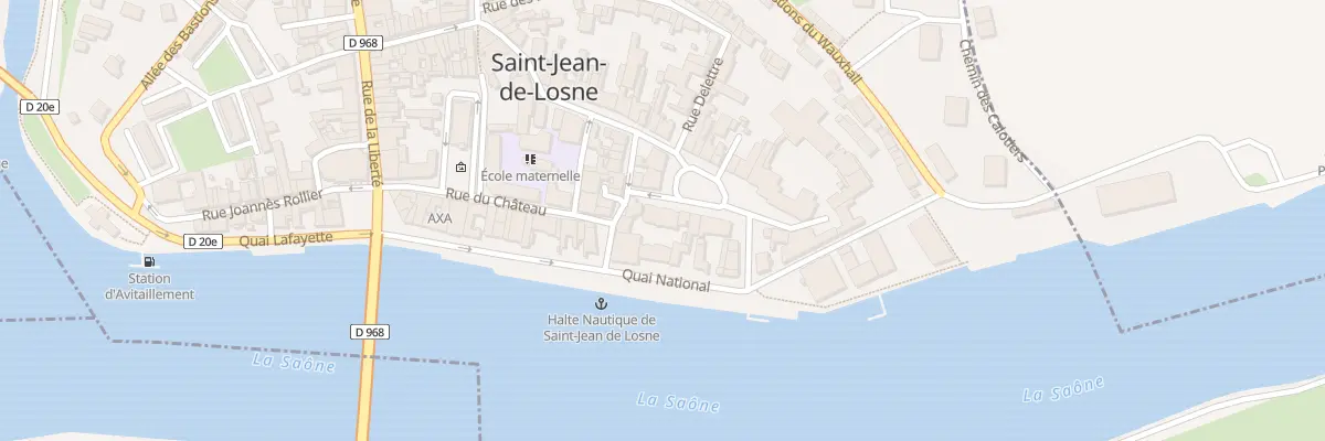 Plan du 8 Pl d’Armes à Saint-Jean-de-Losne