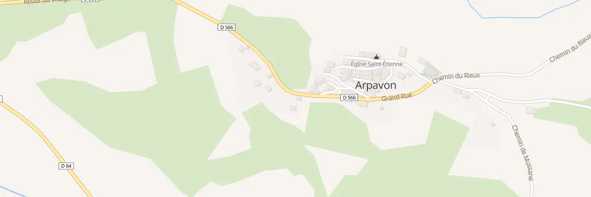 Plan du 5068 Le Village à Arpavon