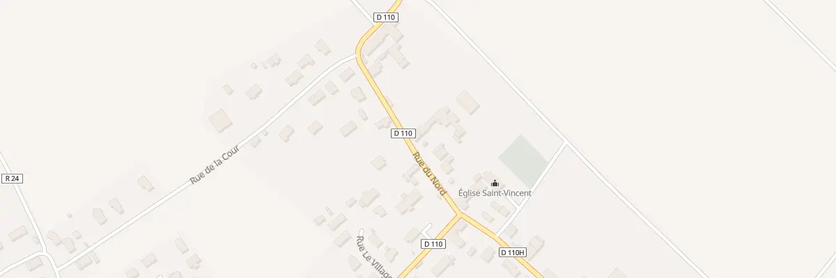 Plan du 8 Rue du Nord à Pluvet