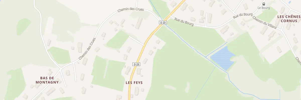 Plan du 1755 Rte de Louhans à Montagny-près-Louhans