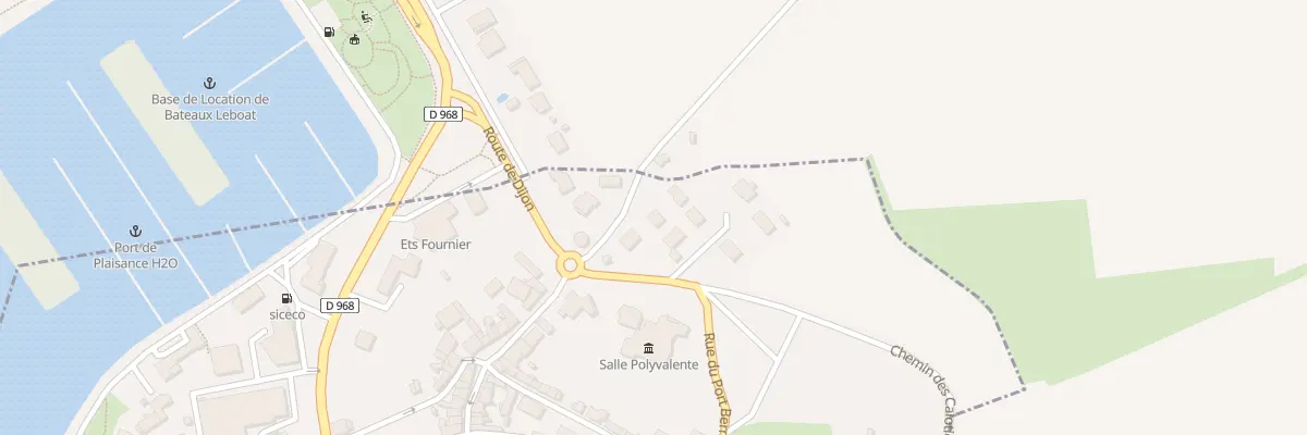 Plan du 4 Rue de Zell Weierbach à Saint-Jean-de-Losne