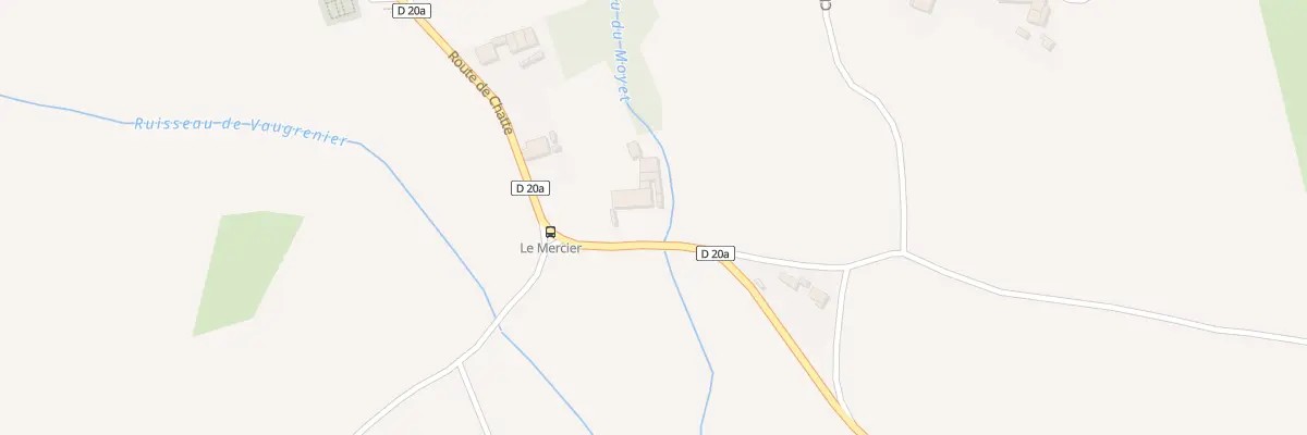 Plan du 5003 Au Mercier à Bessins
