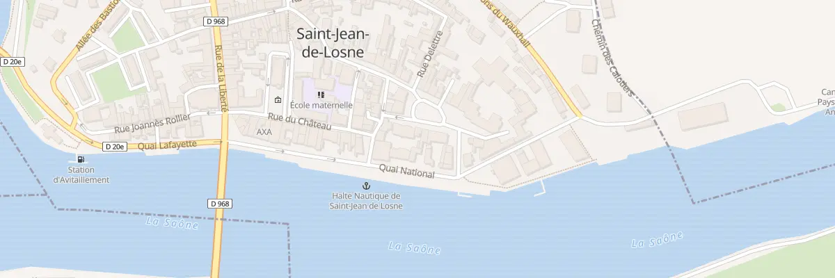 Plan du 12 Pl d’Armes à Saint-Jean-de-Losne