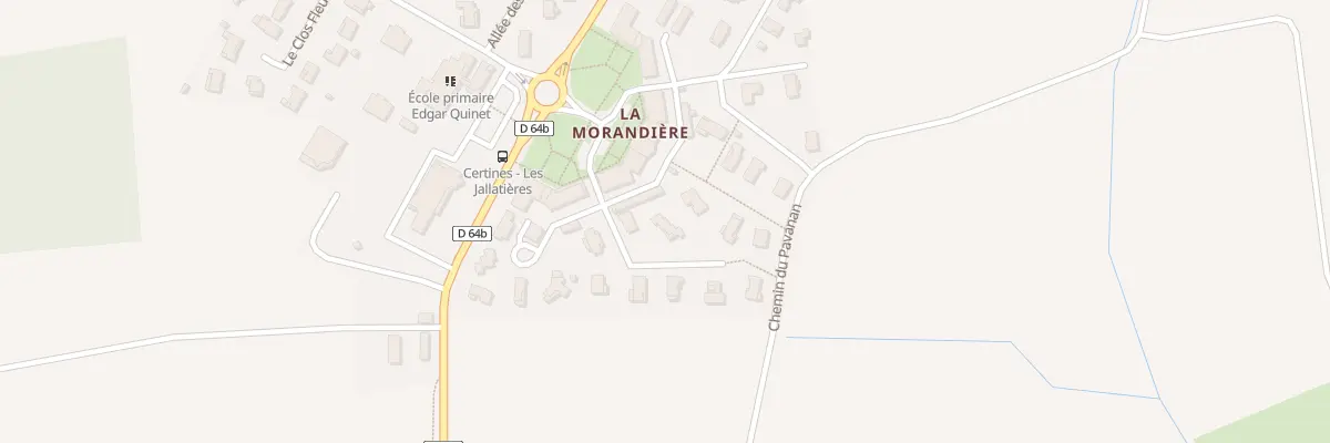 Plan du 15 Lot La Morandiere à Certines