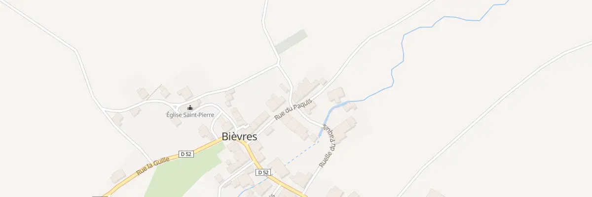 Plan du 11 Rue du Paquis à Bièvres