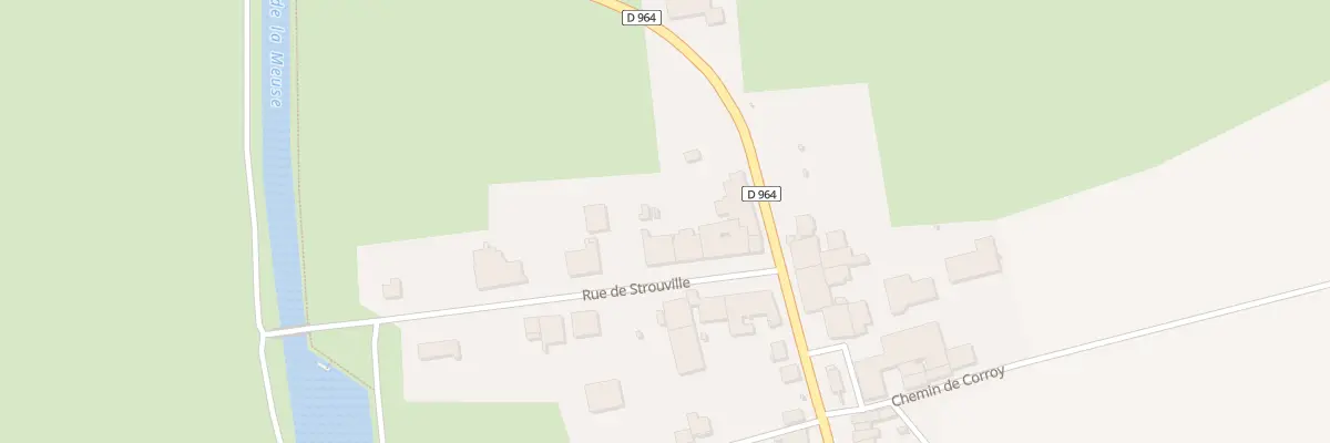 Plan du 8 Rue de Strouville à Sivry-sur-Meuse