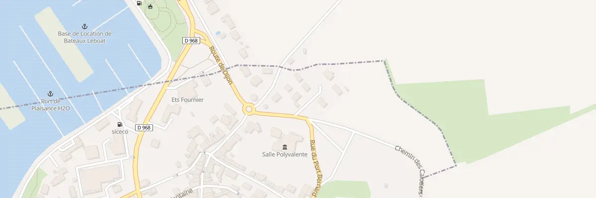 Plan du 3 Rue du Colonel Rantzau à Saint-Jean-de-Losne