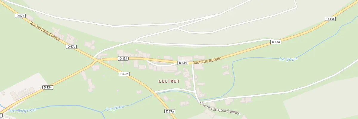 Plan du 29 Rte de Busson à Roches-Bettaincourt
