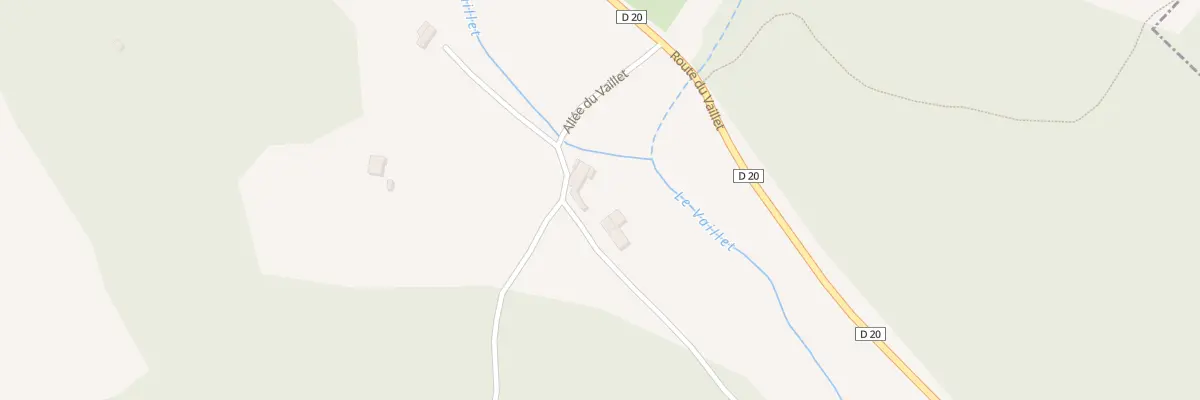Plan du 5030 Le Vaillet à Saint-Appolinard
