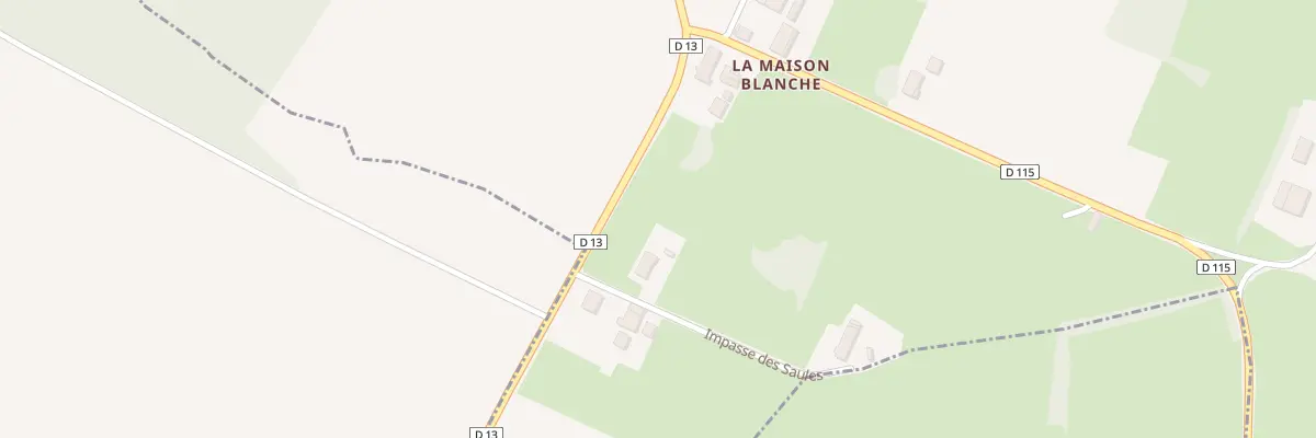 Plan du 49 Imp des Saules à La Chaux