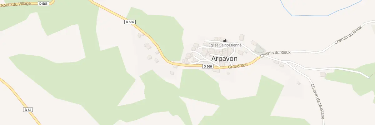 Plan du 5065 Le Village à Arpavon